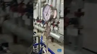 Блочный тепловой пункт Е8 в эксплуатации на производстве