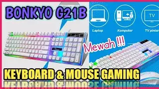 Keyboard dan Mouse Gaming Murah Barang MEWAH !!!