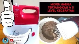 UNBOXING & REVIEW MIXER COSMOS CM-1689 LOW WATT (5 LEVEL KECEPATAN) ❗ ❗ ❗ DENGAN TAMPILAN MODERN 🔴