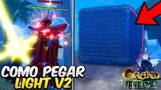 COMO PEGAR a LIGHT V2 na NOVA ATUALIZAÇÃO do GRAND PIECE do ROBLOX! SHOWCASE da LIGHT V2 GPO!