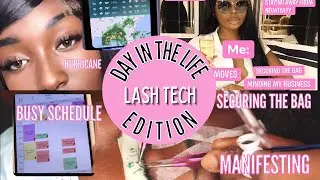 Realistic Day in the Life Of Lash Tech -First Day of Classes & Working!