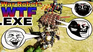 Unleashing Insane Glitches: War Robots Wtf Exe Pt. 2 | Pro Killers!