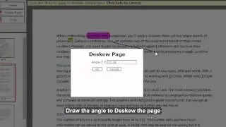 Deskew