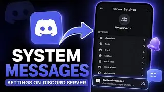 System messages settings on Discord Server