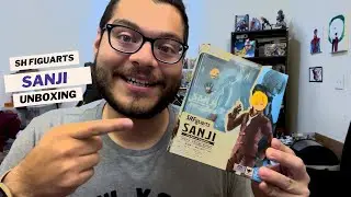 SH Figuarts Sanji Unboxing review