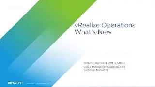 VMware Aria Operations What's New in 8.0 and 8.1