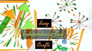 Independence Day Crafts Ideas | 15 August Crafts | Jana Gana Mana | Vande Mataram Patriotic Crafts