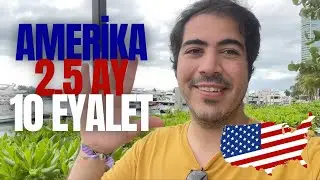 Amerikada 10 Farklı Eyalet Gezdim | Ne Düşünüyorum ABD’de Yaşanır mı?