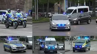 [HIGH-RISK GAME] German police respondings in Saarbrücken (Riot-police, K9, Federal Police)
