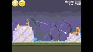 Angry Birds 16-10 Mine & Dine 3 Star Walkthrough