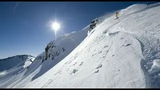 GoPro fly's off my head? Snowboarding With my cousin