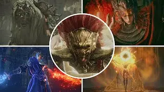 Elden Ring DLC: Shadow of the Erdtree - All Major Bosses + Ending (NO SUMMON | SOLO) [4K 60FPS]