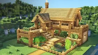 Minecraft Köy Modern Ev Yapımı 🏠 #minecraft