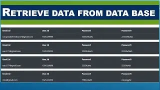How to retrieve data from Oracle database using jsp