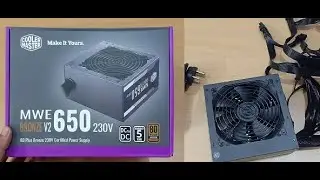 Cooler Master SMPS 650 Watt  Power Supply Best For Gaming PC