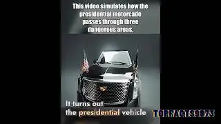 How the presidential motorcade protects the president