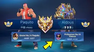 I FOUND THIS PRO 5K matches ALDOUS IN RANKED!! (IS HE A YOUTUBER??) - MLBB