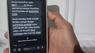 Cara Cek Kuota Internet Smartfren melalui SMS