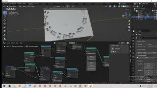 SDF tunnel + more :D  (blender geometry nodes)