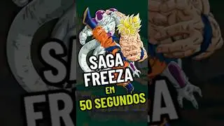 Resumo Saga Freeza Dragon Ball Z | Desafio dos 60 segundos