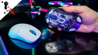 Lamzu Atlantis Mini and V2 Review (Great shape, low weight, solid wireless gaming mice)