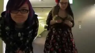 The missing video - Hallway Can-Can.