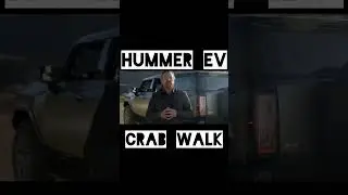 hummer ev crab walk #pbc #shorts