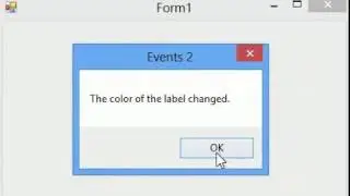 Events in Visual Basic.Net