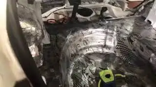 Для виброизоляции салона КИА Рио используем эффективный виброизолятор сильвер от СТП