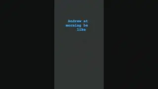 stay mad, Andrew