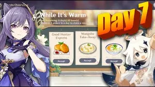 Genshin Impact While It's Warm Event (Day 7)