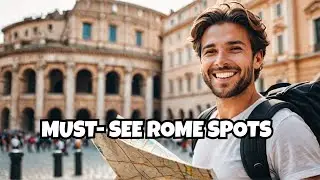 Top 10 Must-See Places in Rome - The Ultimate Rome Travel Guide 2025 || ASMR JusTravelz