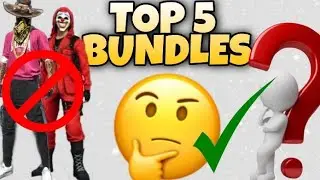TOP 5 FREE FIRE BUNDLES IN WORLD😮😮