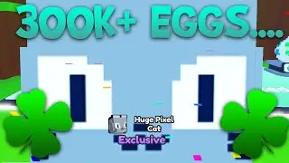 WHAT CAN YOU GET FROM OPENING 300,000 PIXEL EGGS? 🤑 *HUGE CAT* 🐱