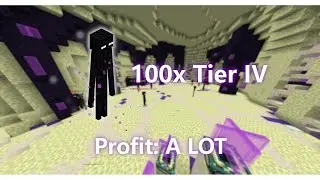 Loot from: 100x T4 Enderman - Lucky? | Hypixel Skyblock