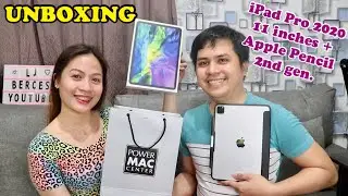 IPAD PRO 2020 11 inches + APPLE PENCIL 2nd Gen - UNBOXING and QUICK REVIEW ! ! !