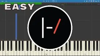 How to play Ride on piano - EASY Piano Tutorial - Twenty One Pilots