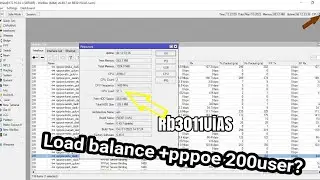 REVIEW MIKROTIK RB30011 mantap load balance 3 isp+FULL PPPOE #mikrotik #trending #