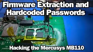 Firmware Extraction and Hardcoded Password Discovery - Hacking the Mercusys MB110