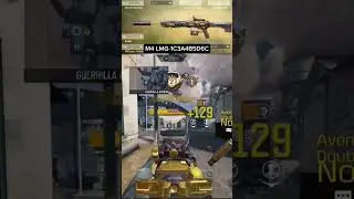 Best M4 LMG Attachments/Gunsmith in CODM #youtubeshorts #trending #tiktok #gaming #foryou #fyp #cod