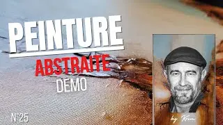 Peinture abstraite acrylique N°26 - 