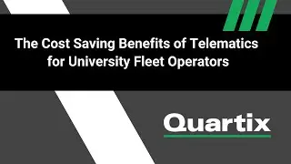 The Cost-Saving Benefits of Telematics for University Fleet Operators