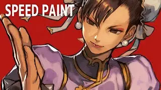 speed paint - 春麗 Chun-Li street fighter
