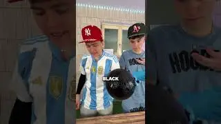 The blackest black ball in the world! 