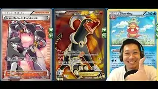 NASTY Houndoom Team Rocket Mill Deck, BURN Away Your Opponents Cards!