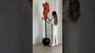 Comment for links or check out my channel profile! Lighted maple tree for fall! #ad #amazonfalldecor