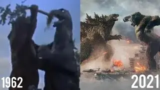 Evolution of Godzilla vs Kong 1962vs 2021 |Bad Romance