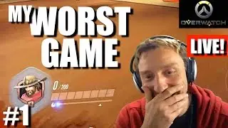 Overwatch - MY WORST GAME EVER / episode 1 / let's play