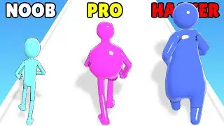 NOOB vs PRO vs HACKER in Red Rover Giant Rush