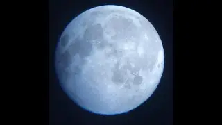 Full Earth Moon 4 /15/2022 (no sound)